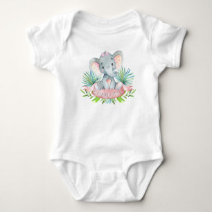 Girls Elephant Baby Shirts