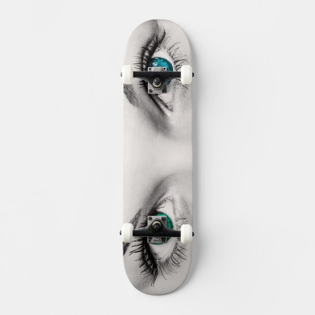 Girl's Eye's Skateboard (Front)