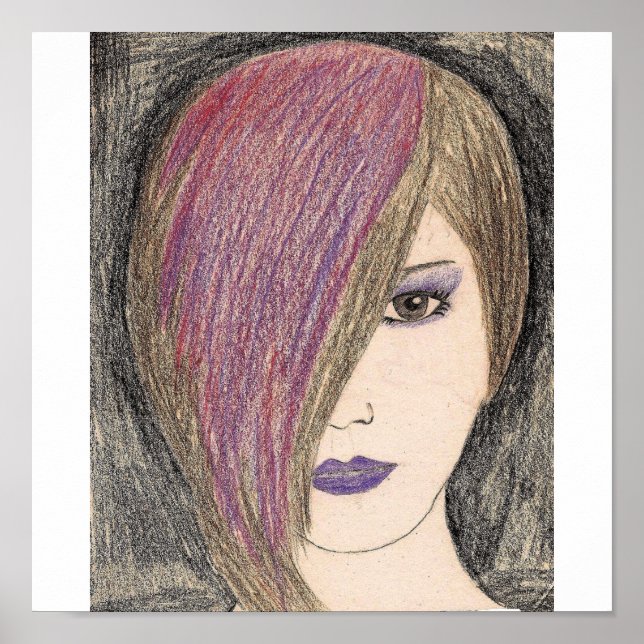 Girls face 2 poster (Front)