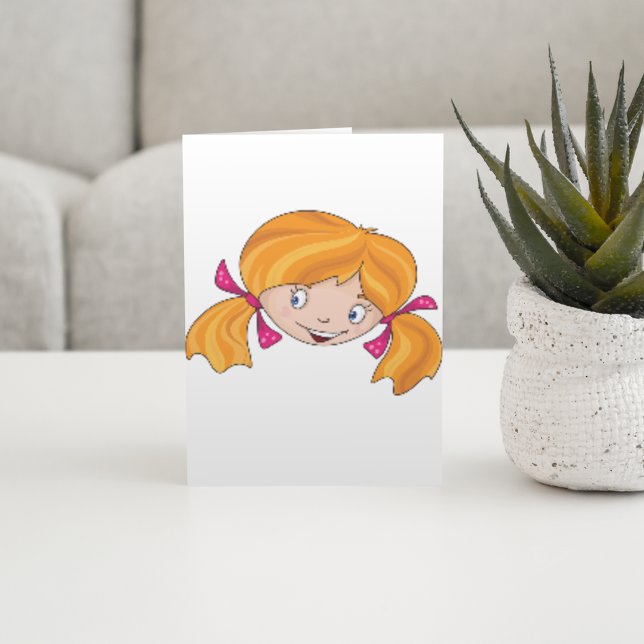 Girls Face Card (Creator Uploaded)