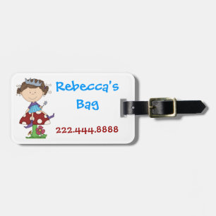 Girl's Fairy Luggage Tag