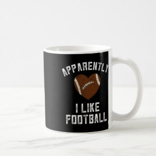 Girls Football Party Outfit Funny Football Stuff F Coffee Mug
