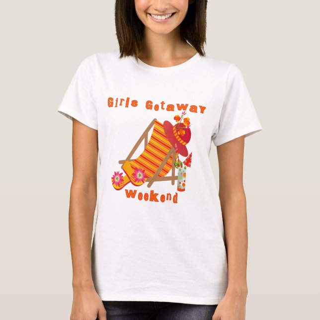 Girls Getaway Weekend T-shirts and Gifts (Front)