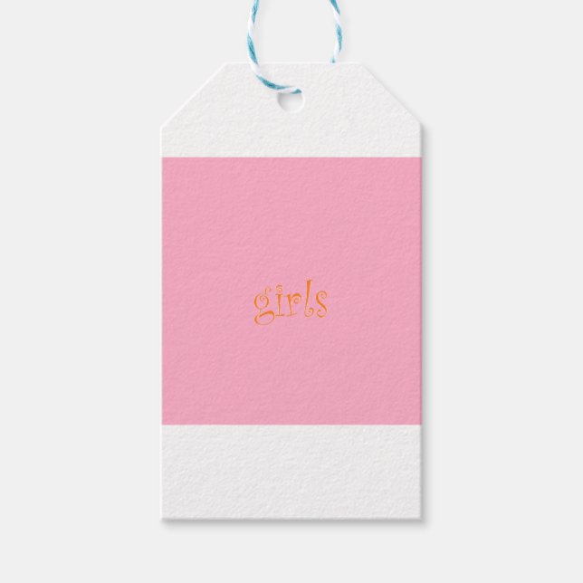 girls gift tags (Front)