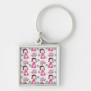 Girls Going Places Key Ring