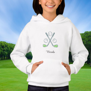 Girl's Golf Custom Name Personalised