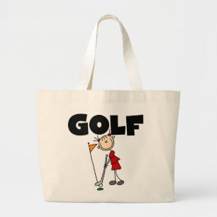Girls GOLF Large Tote Bag
