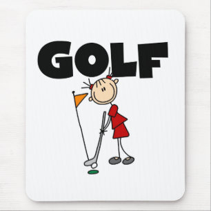 Girls GOLF Mouse Pad