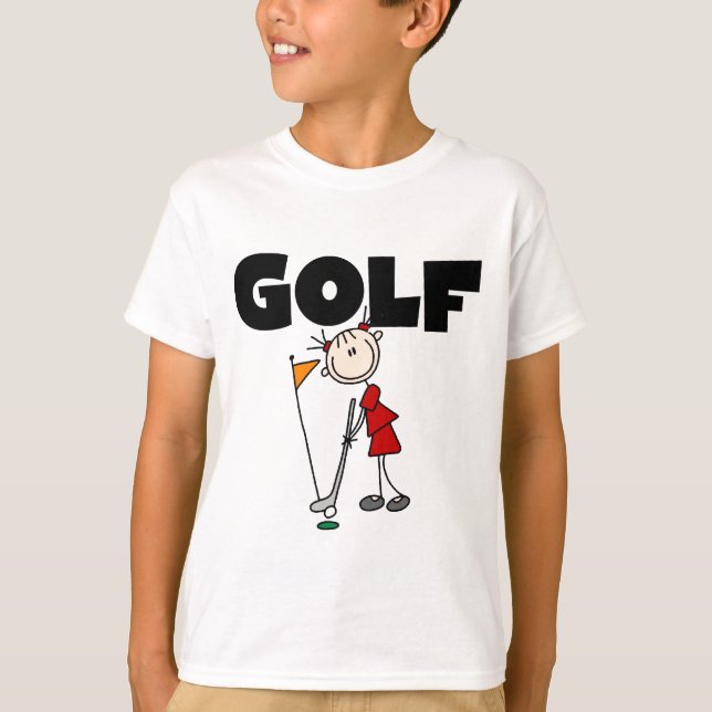 Girls GOLF T-shirts and Gifts (Front)