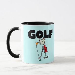 Girls GOLF T-shirts and Gifts Mug