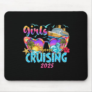 Girls Gone Cruising 2025 Cruise Vacation Trip Funn Mouse Pad