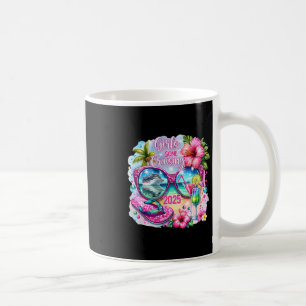 Girls Gone Cruising 2025 Vacation 2025 Tropical Gi Coffee Mug