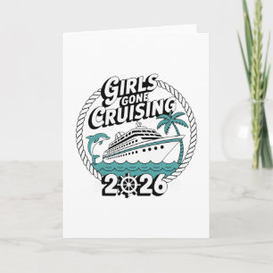 Girls Gone Cruising 2026 Cruise Vacation Trip 1  Card