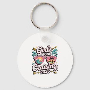 Girls Gone Cruising 2026 Cruise Vacation Trip 4  Key Ring
