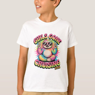 Girls Gone Cruising 2026 Cruise Vacation Trip Slot T-Shirt