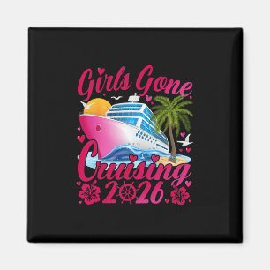 Girls Gone Cruising 2026 Women Cruise Vacation 1 Magnet