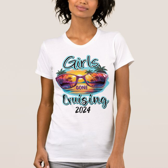 Girls Gone Cruising Matching Cruise Shirts (Front)