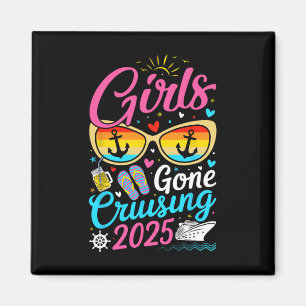 Girls Gone Cruising Vacation 2025 Party Cruise Magnet