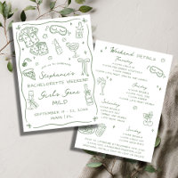 Girls Gone Mild Bachelorette Party Itinerary Sage