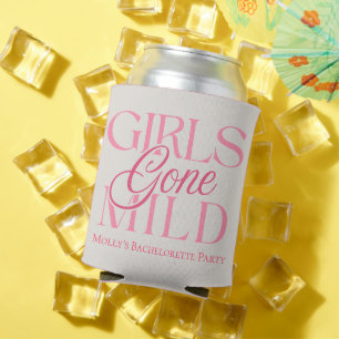 Girls Gone Mild – Custom Bachelorette Design Can Cooler