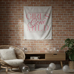 Girls Gone Mild – Custom Bachelorette Design Tapestry