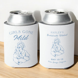 Girls Gone Mild Girls Weekend Spa Bachelorette Can Cooler