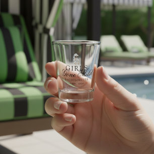 Girls Gone Mild Spa Bear Bachelorette Shot Glass