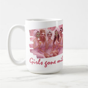 Girls Gone Mild – Spa Day Bridesmaids Bachelorette Coffee Mug