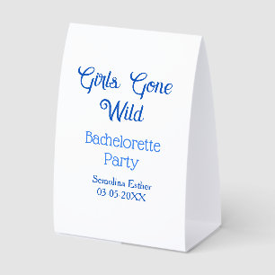 girls gone wild bachelorette party blue name retro