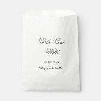 Girls Gone wild Bachelorette party name date bride