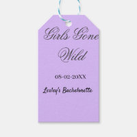 Girls Gone wild Bachelorette party name date bride