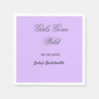 Girls Gone wild Bachelorette party name date bride