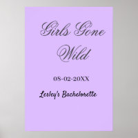 Girls Gone wild Bachelorette party name date bride