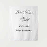 Girls Gone wild Bachelorette party name date bride