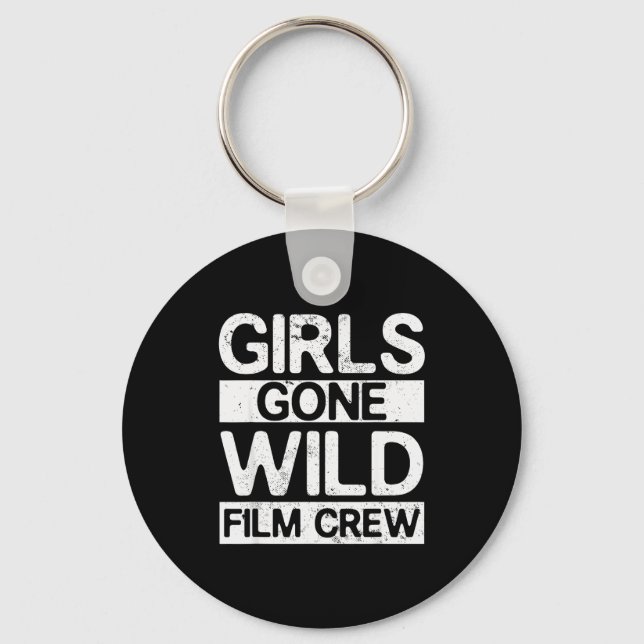 Girls Gone Wild Film Crew Fun Party Costume Funny  Key Ring (Front)