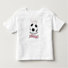 Girls gotta have goals soccer ball toddler t-shirt