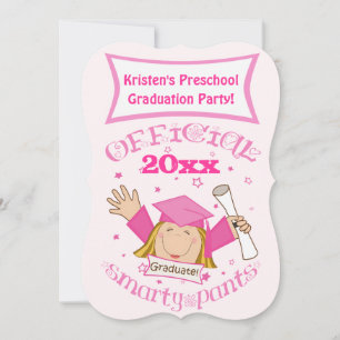 Girl's Graduation Party Invitation