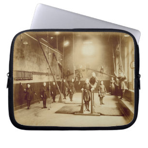 Girl's Gymnasium at the Deaf and Dumb Institution, Laptop Sleeve