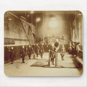 Girl's Gymnasium at the Deaf and Dumb Institution, Mouse Pad