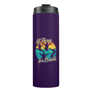 Girls Gymnastics - All Things are Possible Thermal Tumbler