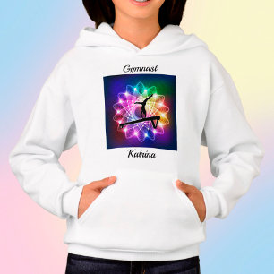 Girls Gymnastics Balance Beam Gymnast Hoodie