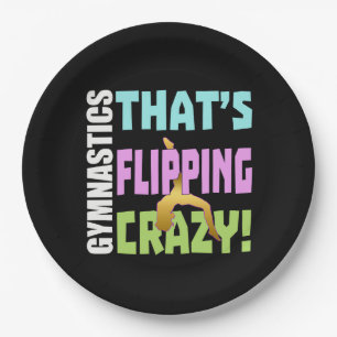 Girls Gymnastics - Flipping Crazy Paper Plate
