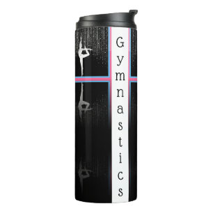 Girls Gymnastics Personalised Thermal Tumbler