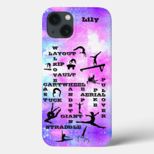 Girls Gymnastics Skills Custom iPhone / iPad case