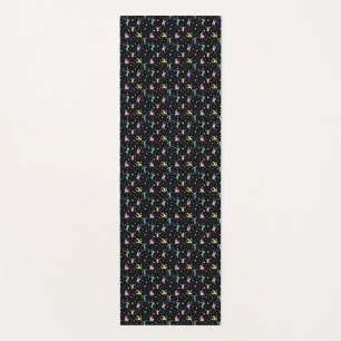 Girls Gymnastics Women Gymnasts with Stars Yoga Mat