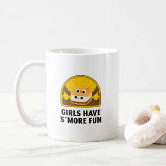 Girls have smore fun Retro vintage sunset Coffee Mug