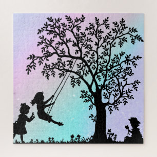 Girls having fun  jigsaw puzzle