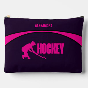 Girls Hockey Birthday Party, Hockey Player Gifts Accessory Pouch