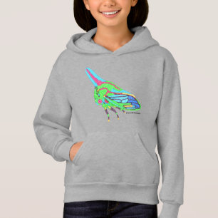 Girl's Hoodie (vivid) - Oak Treehopper