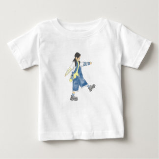 Girls ilustration watercolor  baby T-Shirt